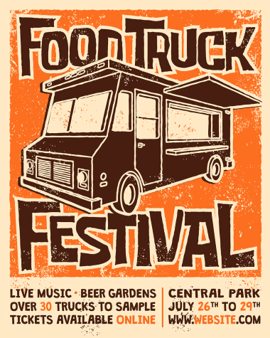 Food Truck Festival illustration